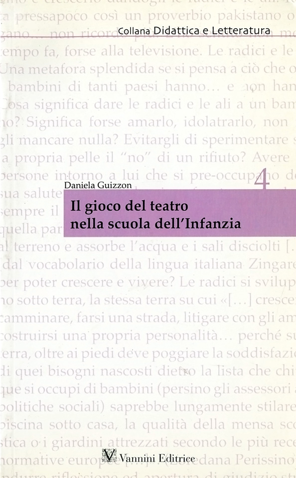 Il gioco del teatro nella scuola dell'Infanzia